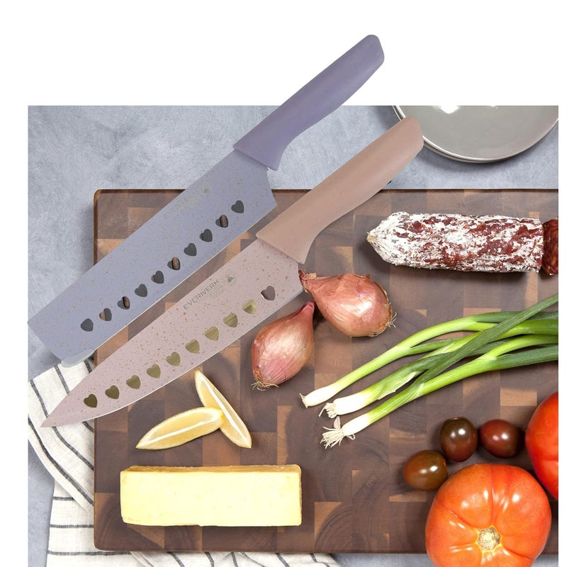 Kitchen Sharp Stainless Steel Knife Set Pack of 8 Items - Image 4
