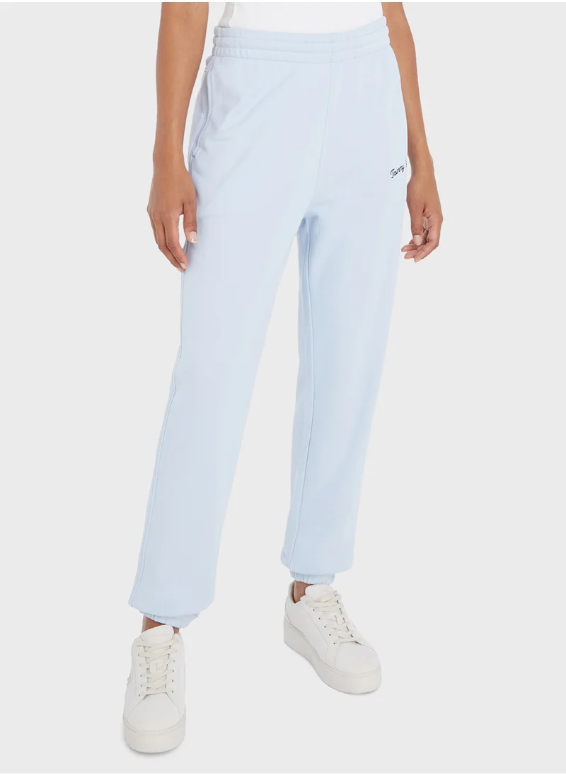 TOMMY HILFIGER High Waist Sweatpants