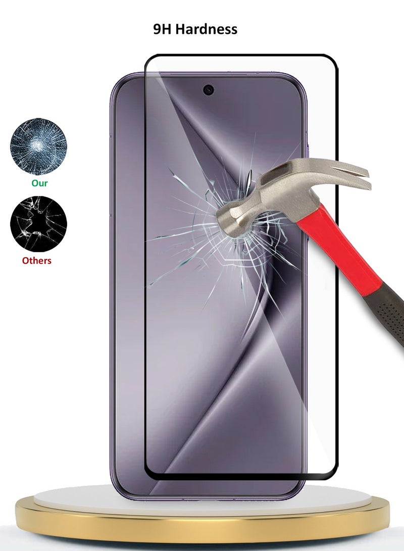 Wtech Huawei Pura 70 Pro / Pura 70 Pro+ / Pura 70 Pro Plus 5G 2024 Premium E2E Full Glue Full Cover Tempered Glass Screen Protector (MSGECN) - Clear/Black - Image 5