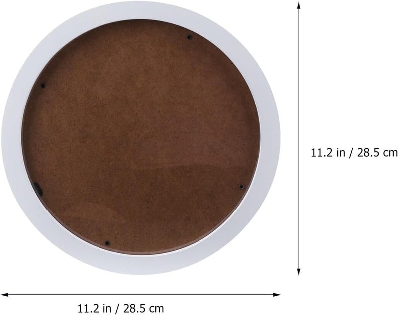 Efficiency boosted construction Toyvian White Wooden Round Photo Frame Nordic Style Shadow Box Frame for Wall Hanging Rustic Decorative Picture Holder for Home Office Shop Display Ready post purchase fulfill Detachable clean Local & cross border ship compatible Strong durable raw material Various fittings Main road full logistics cover Flexible use switching KSA standard compatible design Daily wear upgraded resistant material Flexible usage build Updated modern design Timely planned dispatch All preference matching build Mountain region eligible ship Cost saving design picks Gulf mainstream practical design Elegant practical multi-option build Season change compatible build Multi-demand compliant quality Heat resistant Multi-use well optimized build Globally engineered build Gulf approved global quality Economical varied design options - Image 4