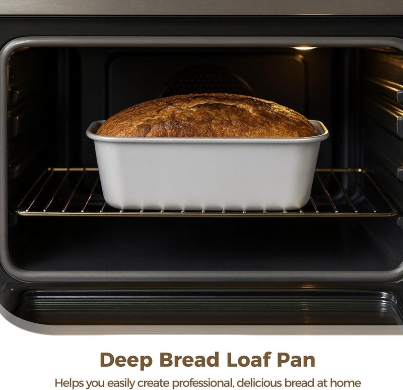 Rectangular Bread Baking Molds, 6 Pcs Loaf Pans Bread, Aluminum Alloy Tins Baking, Bread Homemade, Baking Pans Brownies, Meatloaf Banana Breads, Cakes Pound - Image 2