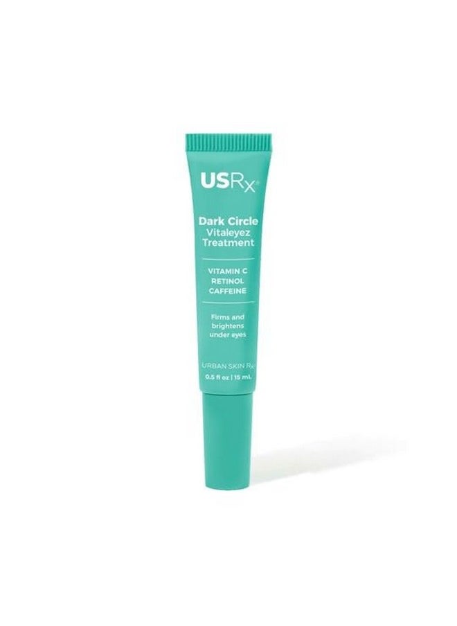 Urban Skin Rx - ® Dark Circle Vitaleyez Treatment | Hydrates, Firms, Smooths & Brightens Look Of Under-Eyes & Targets Fine Lines, Dark Circles, Puffiness, Crow'S Feet, Vegan, Cruelty Free | 0.5 Fl Oz - Image 1