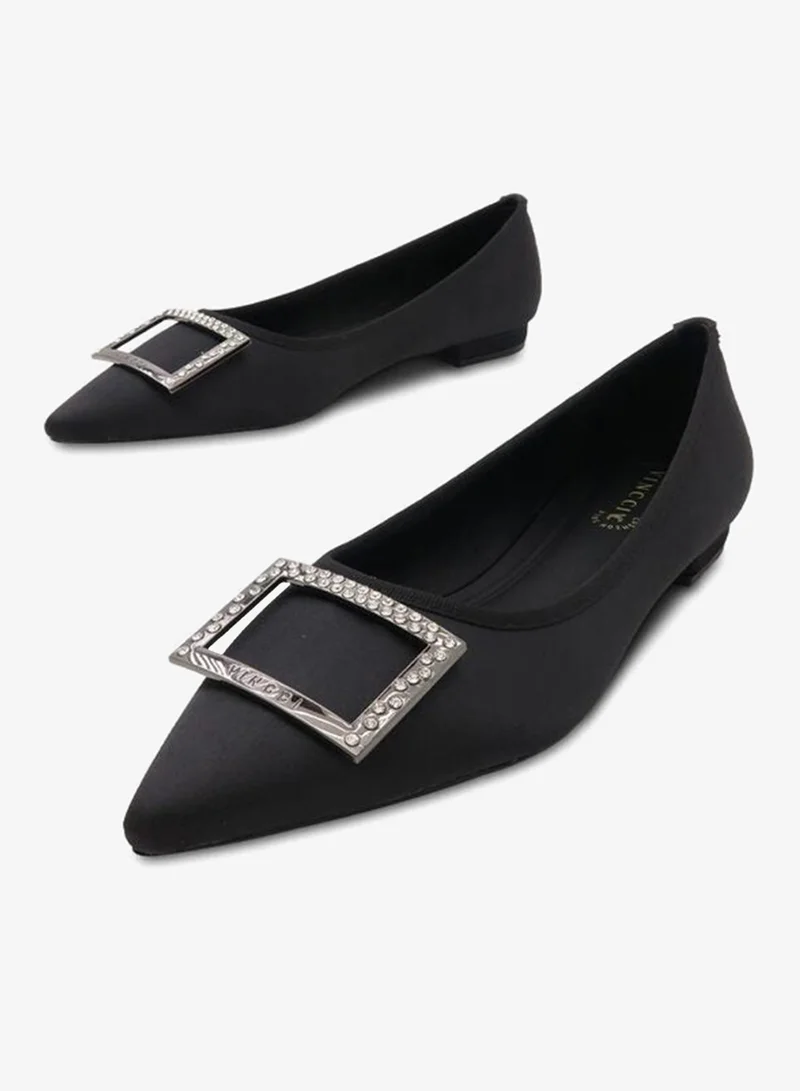 فينتشي مضخات كعب منخفض مدبب