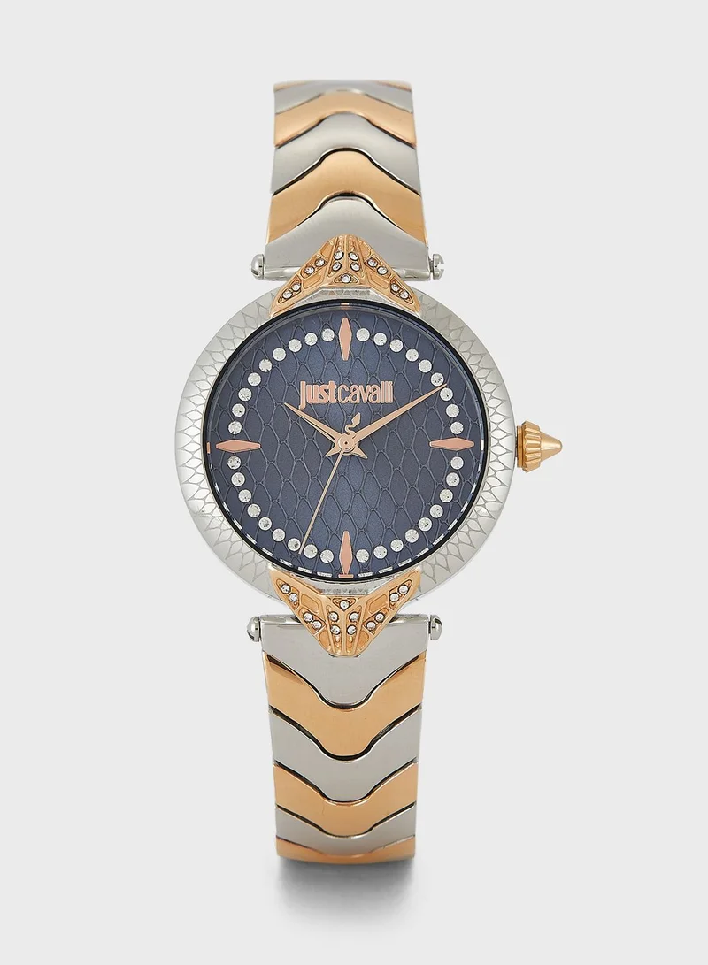 Just Cavalli Classic Steel Strap Analog Watch