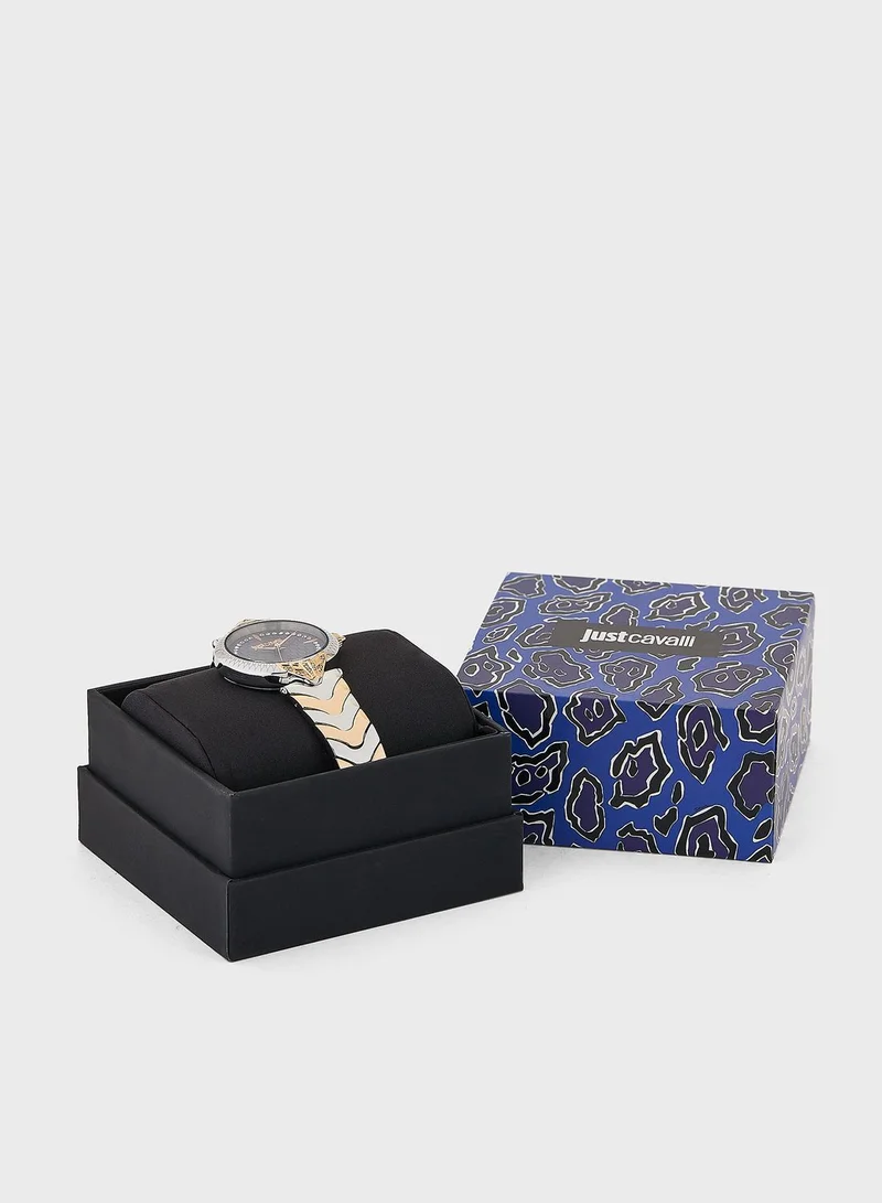 Just Cavalli Classic Steel Strap Analog Watch