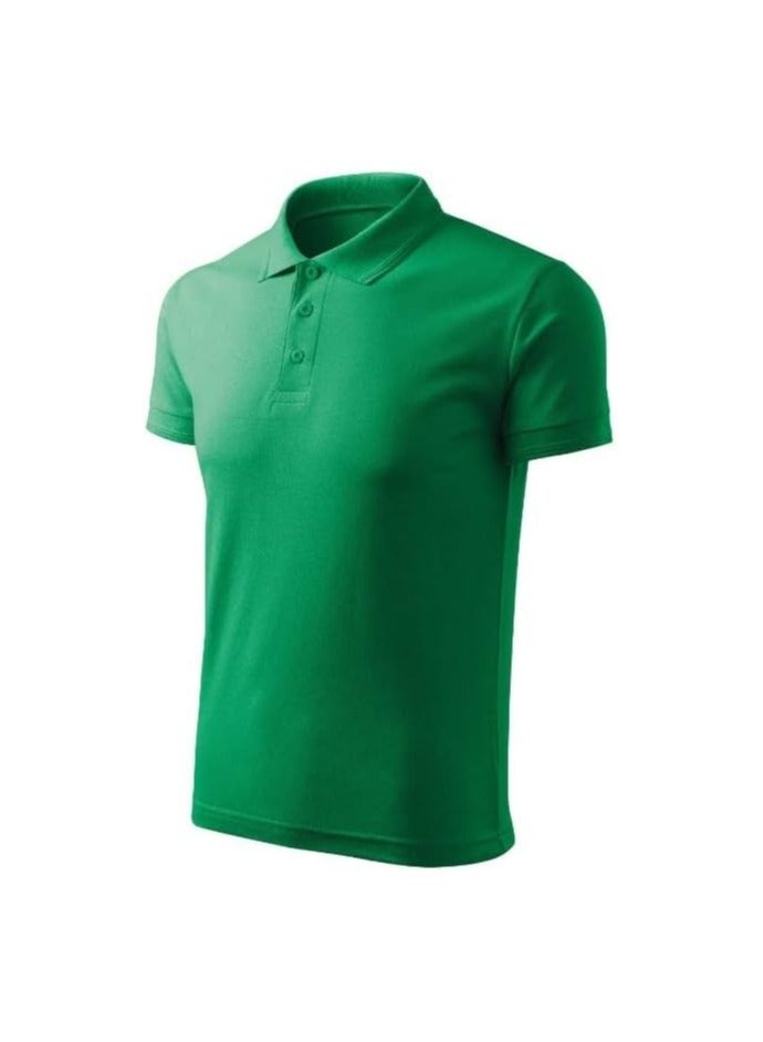 PRINTSHOP4ME Pack of 10 Pcs Men's Regular-Fit Golf Polo T-shirt Pure Cotton Short Sleeve 220 GSM Basic Colors  - Image 4