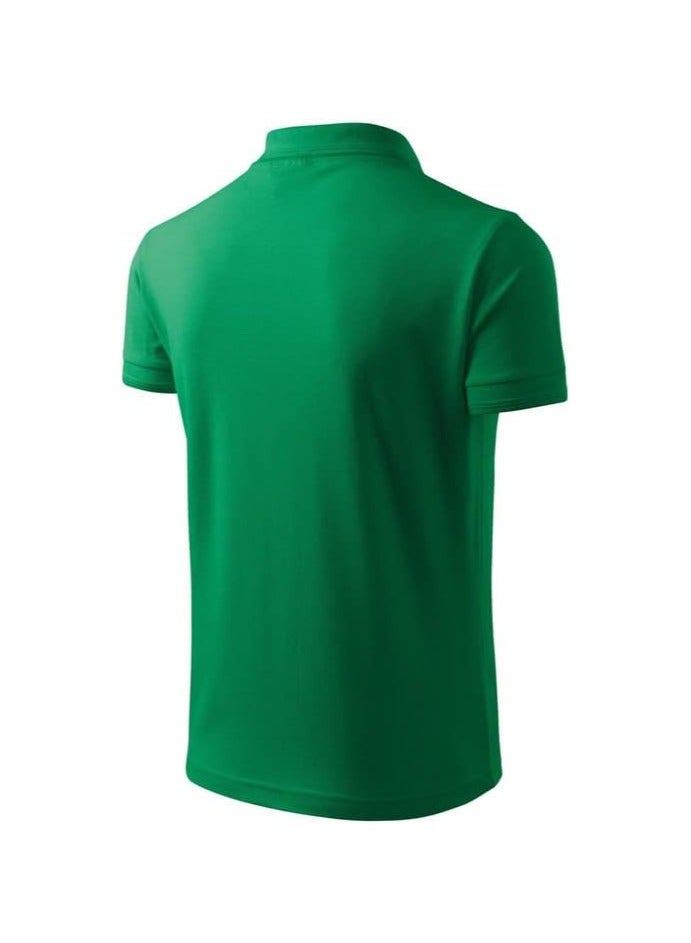 PRINTSHOP4ME Pack of 10 Pcs Men's Regular-Fit Golf Polo T-shirt Pure Cotton Short Sleeve 220 GSM Basic Colors  - Image 5