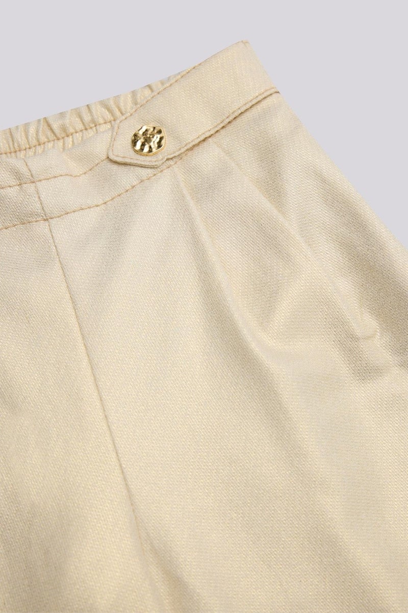 GB Baby Girls Ecru Trousers - Image 3