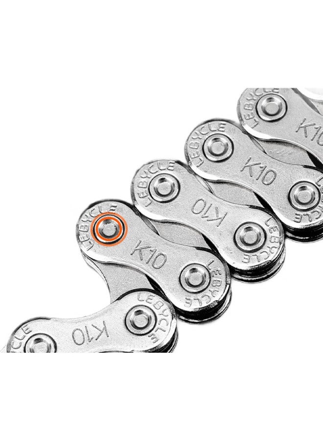 Lebycle Bicycle Chain, Children'S Bike Chain, Variable Speed, Single-Speed, Urban Commuting, Leisure Bike, Magic Buckle, Chain Cutter, Chain Oil - Image 1