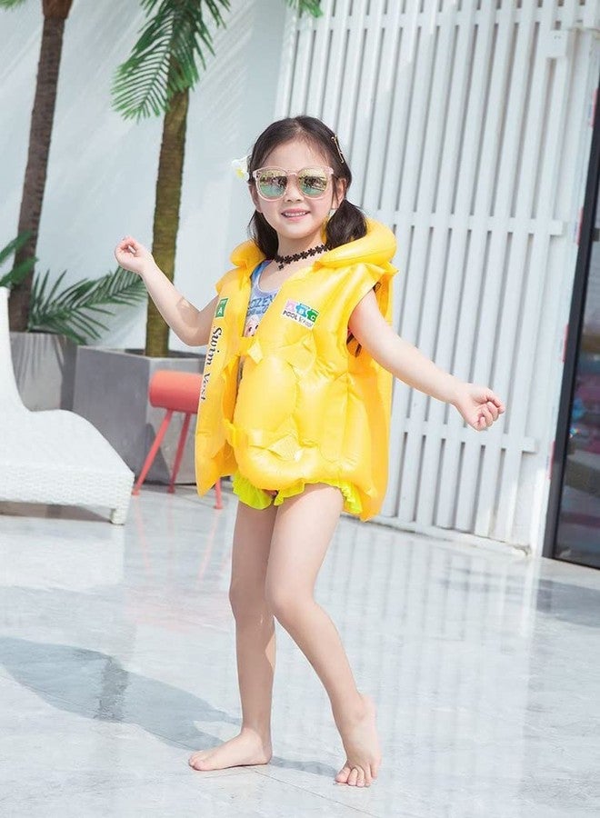 OANGO Inflatable Swimming Arm Ring Swimming Jacket School Children Swim Vest Life Jacket for Swimming Pool (Pack of 1) - Image 1