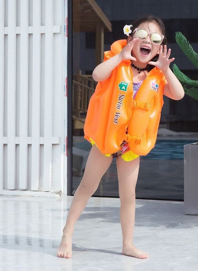 OANGO Inflatable Swimming Arm Ring Swimming Jacket School Children Swim Vest Life Jacket for Swimming Pool (Pack of 1) - Image 5