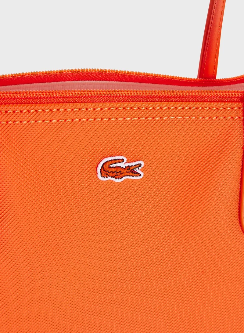 LACOSTE Top Handle Shopper Bag