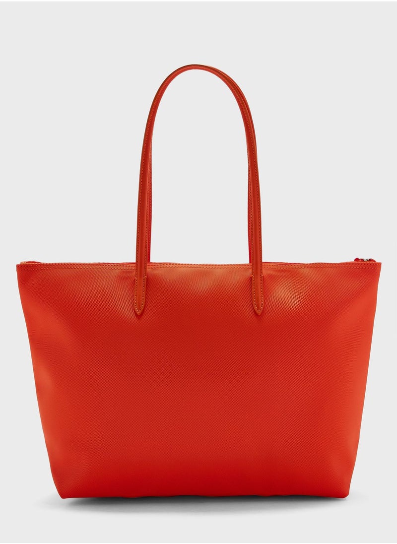 LACOSTE - Top Handle Shopper Bag - Image 1