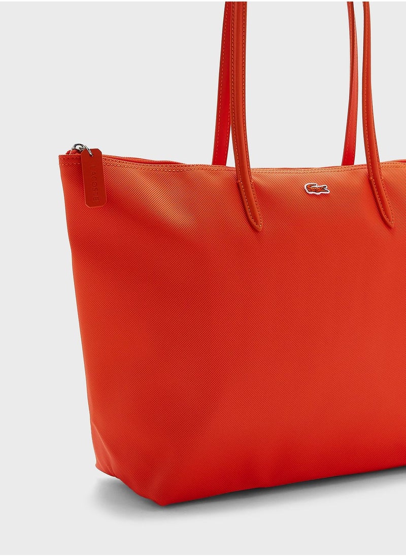 LACOSTE - Top Handle Shopper Bag - Image 1