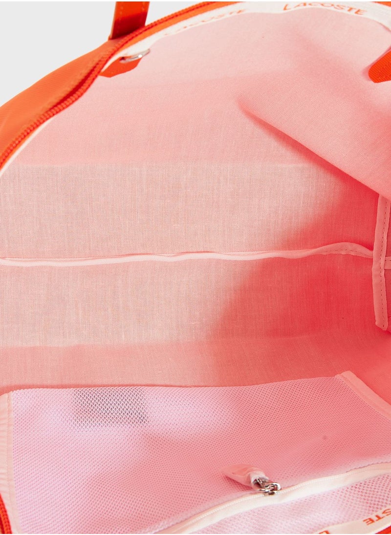 LACOSTE - Top Handle Shopper Bag - Image 1