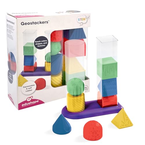 Edushape Geostacker Sensory Stack & Sorter - Image 2