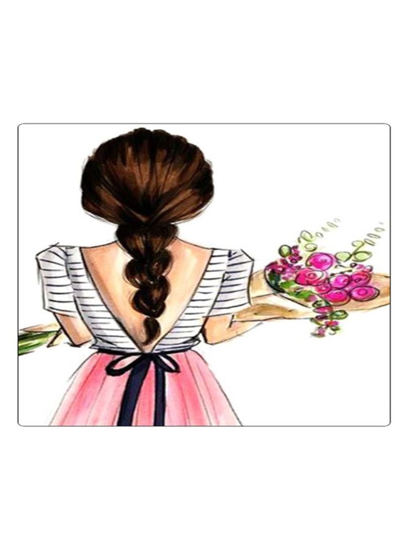 RKN Printed Anti-Slip Gaming Mouse Pad Multicolour