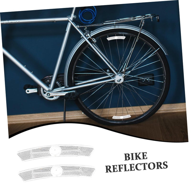 Abaodam Bike Wheel Spoke Reflectors 10Pcs for Road Bike Night Safety - Image 3