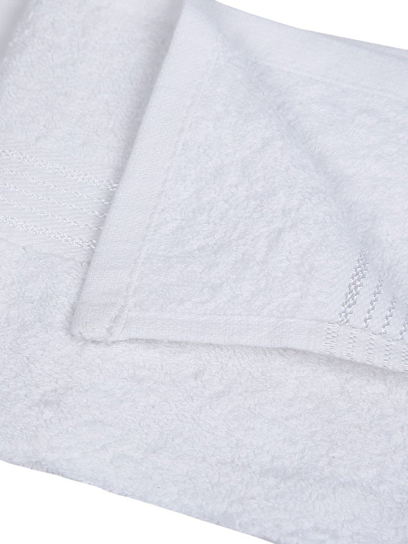 KOPA by Bianca 400 GSM 100% Cotton Soft Terry Towel l 12pc Face Towel l Baby Face Towel l Face Towel for Baby l D`Ross l Titan White - Image 5