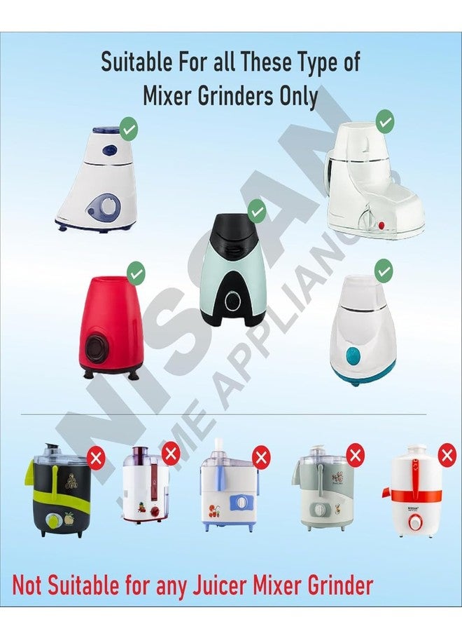 DLESDVV جرة شاتني دليزديف ذات جودة عالية (400 مل) مناسبة لجميع خلاطات الم mixers (فولاذ مقاوم للصدأ) جرة مكسى صغيرة الحجم (A4) (1، منحنية)، فضي - Image 3