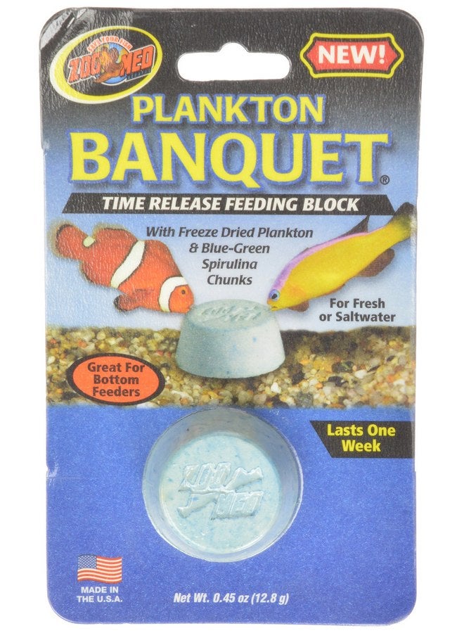 Zoo Med Laboratories AZMBB4 Plankton Banquet Block Feeder Regular