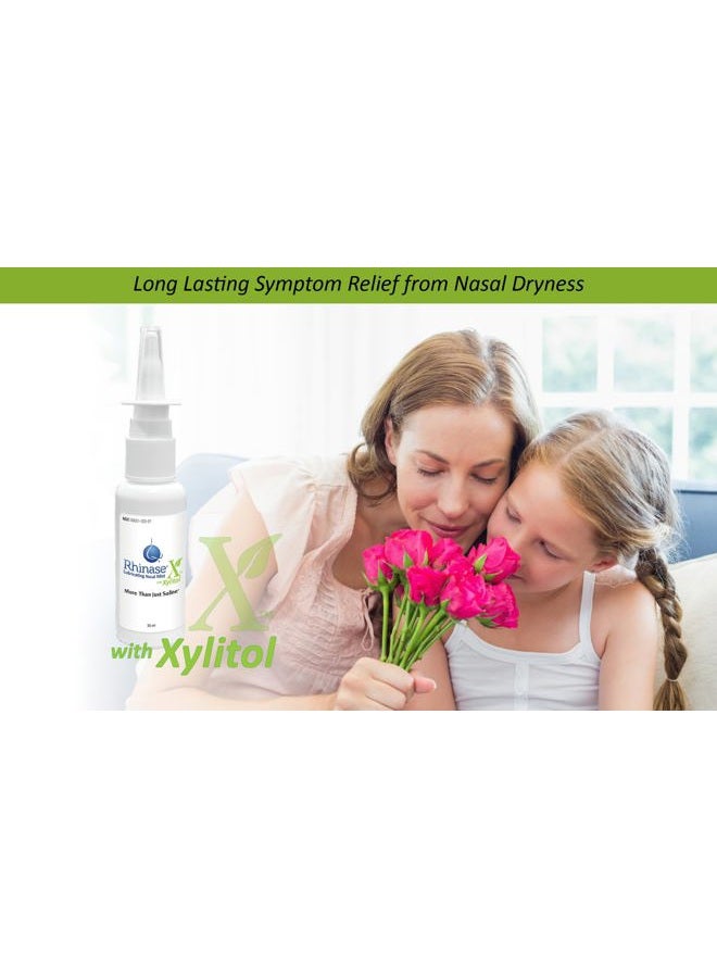 Rhinase X Combo Pack - Nasal Gel (30g) & Spray (30ml) for Complete Nasal Relief from: Dryness, Congestion, Post Nasal Drip, and Allergies. Retain Moisture for Dry Nose Relief - Image 4