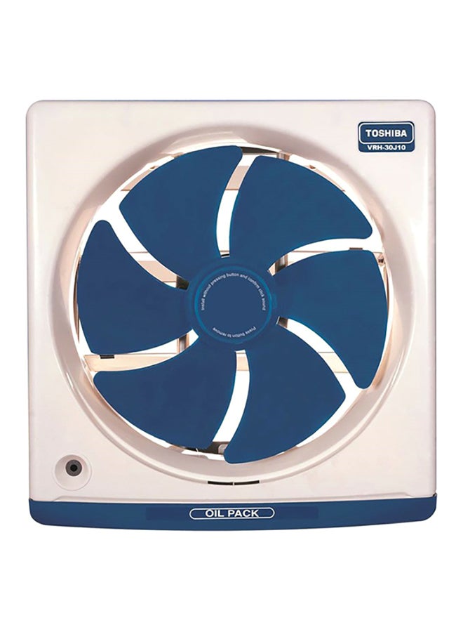 توشيبا مروحة تهوية للمطبخ مزودة بدرج لتجميع الزيوت بجهد 2200 وات 2200 W VRH30J10-dark-blue أرزق داكن/ أبيض - Image 1