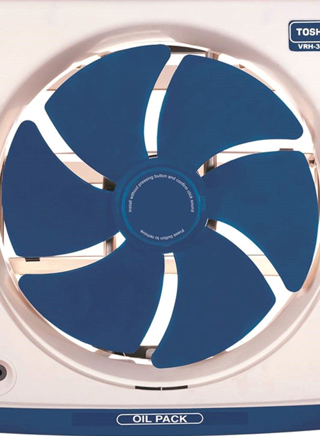 توشيبا مروحة تهوية للمطبخ مزودة بدرج لتجميع الزيوت بجهد 2200 وات 2200 W VRH30J10-dark-blue أرزق داكن/ أبيض - Image 2