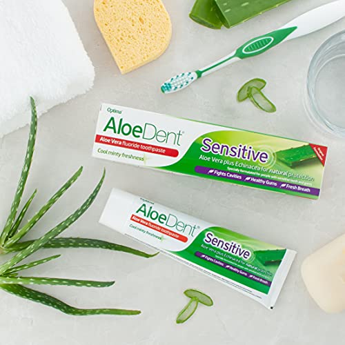 Aloe Dent AloeDent Sensitive with Fluoride Toothpaste 100 ML - Image 3