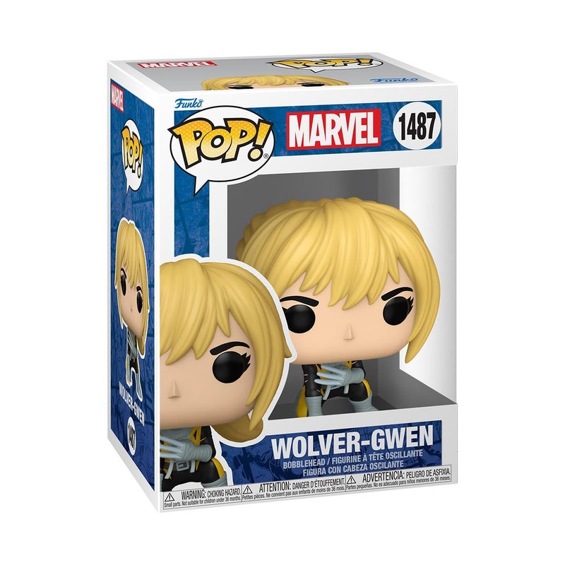 Funko Pop Marvel SpiderGwen Gwenverse WolverGwen - Image 3