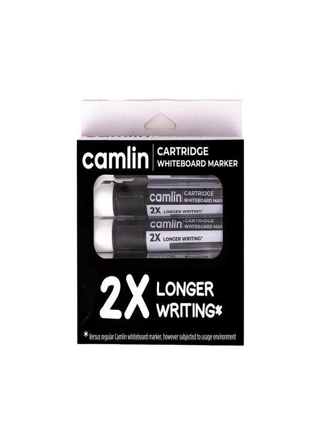 Camlin Cartridge White Board Marker pack of 5 - Black - Image 1