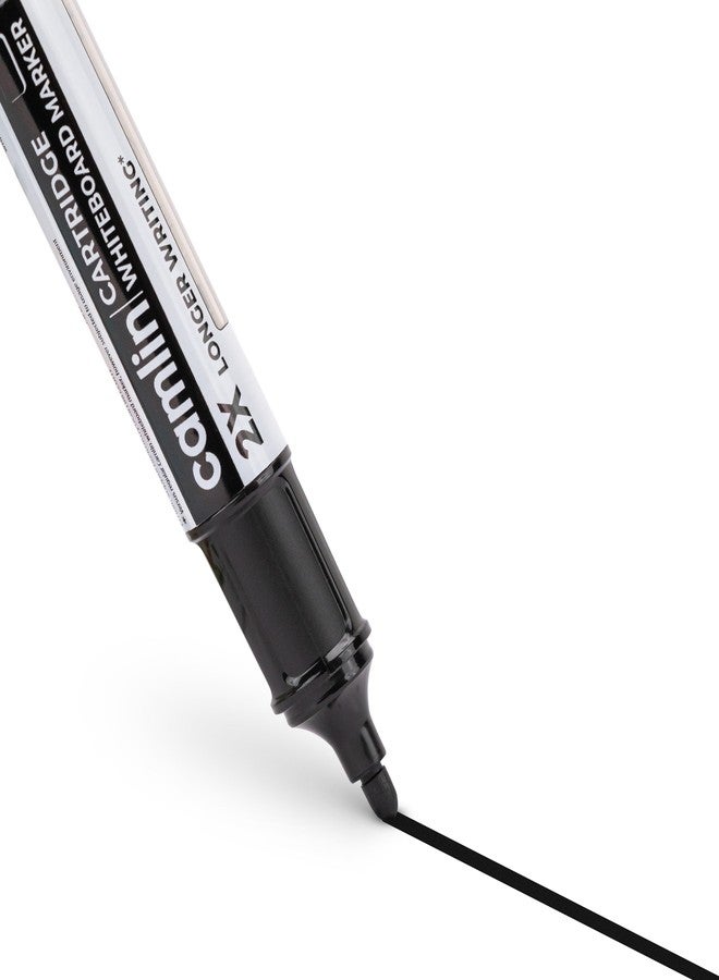Camlin Cartridge White Board Marker pack of 5 - Black - Image 2