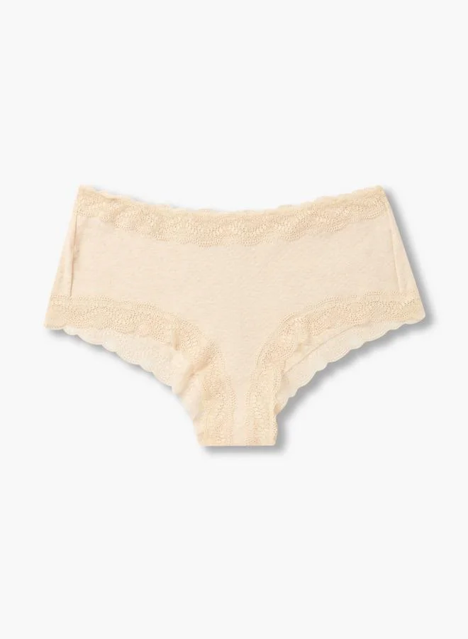 سبلاش فيڤ Set of 3   Hipster Briefs with Lace Trim