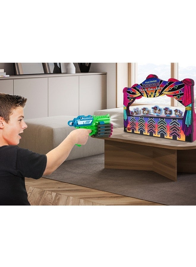 Ambassador Electronic Arcade Duck Shooting Gallery (Hyper Neon Black Series) - Image 2