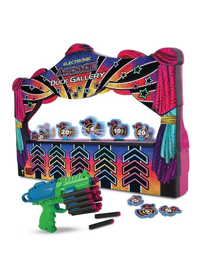 Ambassador Electronic Arcade Duck Shooting Gallery (Hyper Neon Black Series) - Image 4