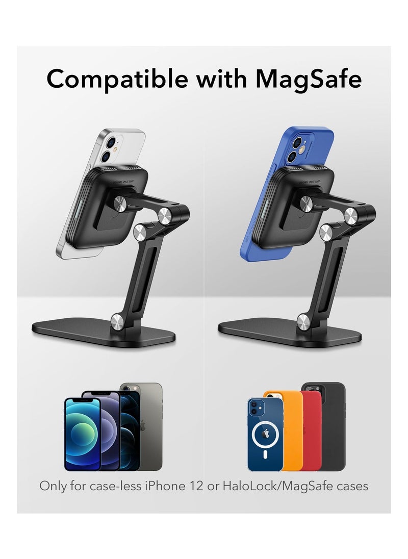 ESR - ESR 15 Watt Adjustable Table Stand Wireless Charger with Magnetic Circle Magsafe Supported Black Colour - Image 1