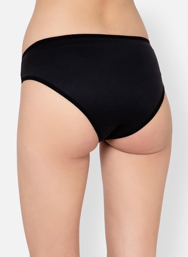 Clovia Clovia Pack of 5 Low Waist Checkered Bikini Panty - Image 4