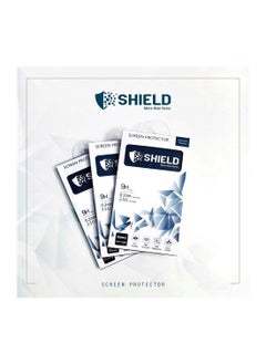 Shield SHIELD Screen Protector 9D Glass "Full Coverage" With Black Frame For Iphone 13/13 Pro - Black  - Image 1