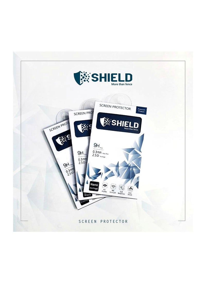 Shield - SHIELD Screen Protector 9D Glass "Full Coverage" With Black Frame For Iphone 13/13 Pro - Black - Image 1