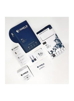 Shield SHIELD Screen Protector 9D Glass "Full Coverage" With Black Frame For Iphone 13/13 Pro - Black  - Image 2