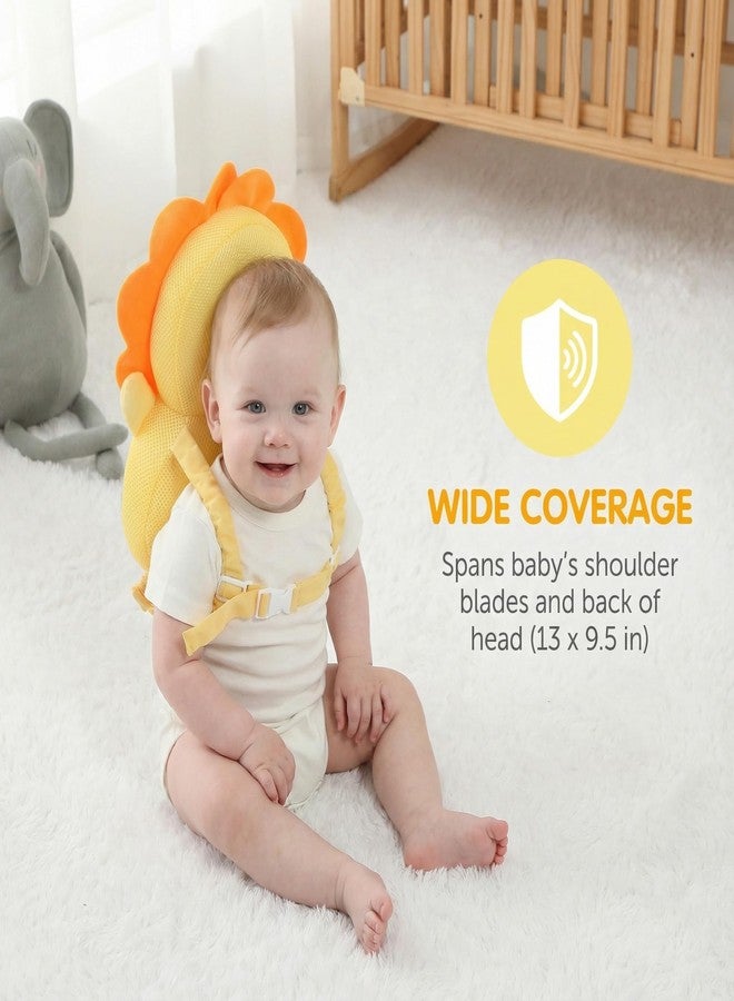 SOZOON Baby Head Protector Backpack - Soft & Lightweight Head Protection Pillow for Bebe Walking and Crawling - Image 2