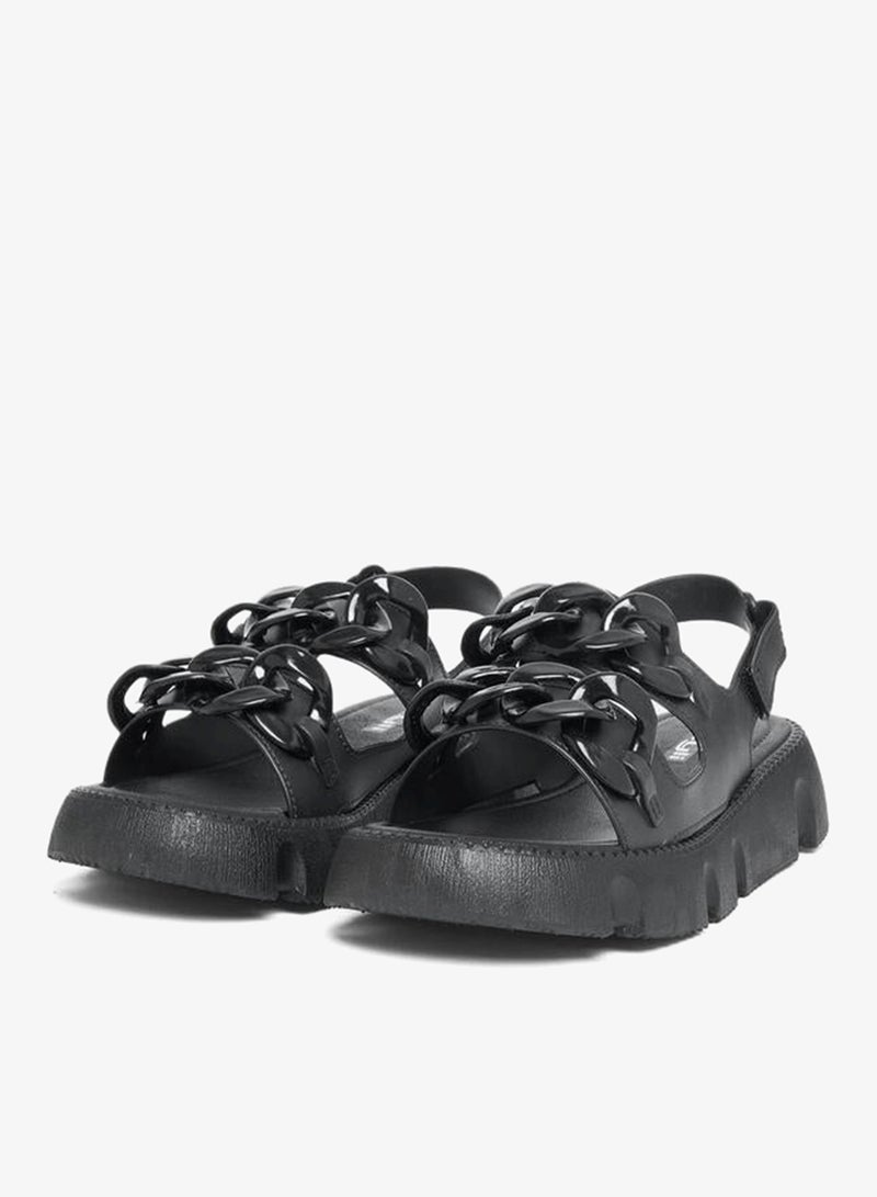 ستايلي صنادل بحزام خلفي بإبزيم لاصق - Image 2