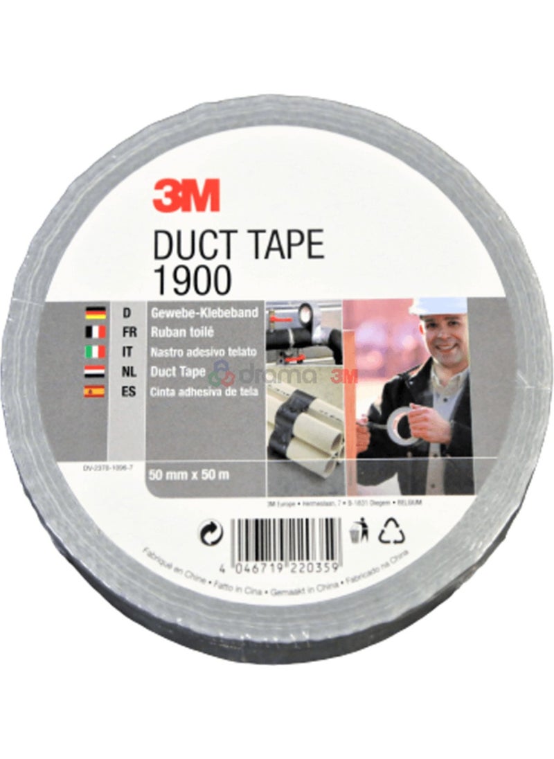 3M ™ 1900 Duct Tape Repair Tape (50MM x 50M)  - Image 1