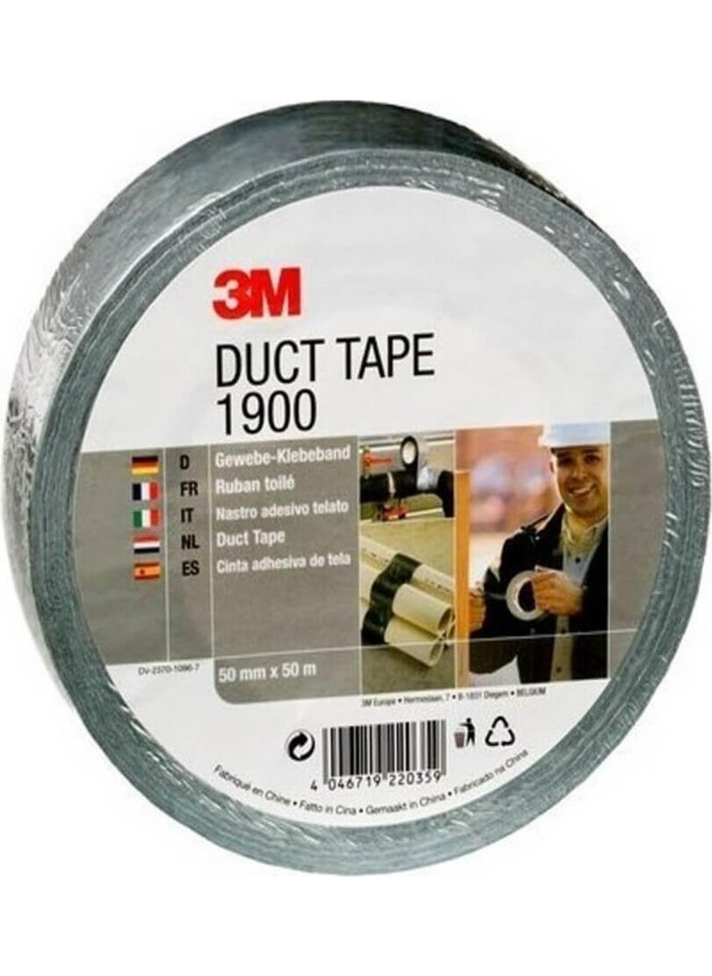3M ™ 1900 Duct Tape Repair Tape (50MM x 50M)  - Image 2