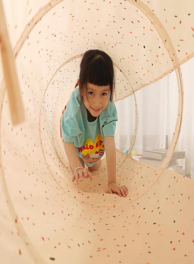 LimitlessFunN Crawling Kids Play Tunnel [ Pop Up Collapsible Mesh Tunnel ] for Children, Baby, Toddlers, Boys & Girls, Mobility Indoor Toys - Image 5