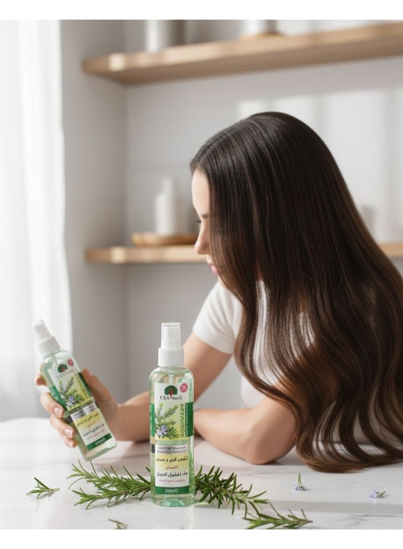 EXA Organic Rosemary Water Intensively Moisturize Smooth And Strong Hair 250 ml - Image 2