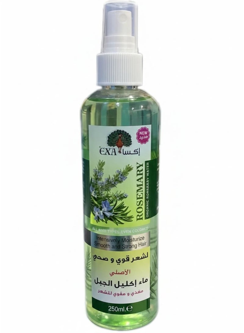 EXA Organic Rosemary Water Intensively Moisturize Smooth And Strong Hair 250 ml - Image 5