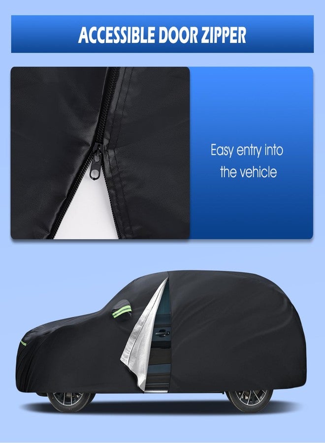 Migaven Car Cover Custom Fit for Audi Q5/SQ5 2009-2025, Migaven Waterproof Full Exterior Cover Sun Rain Protection with Door Zipper and Cotton Lining - Image 2