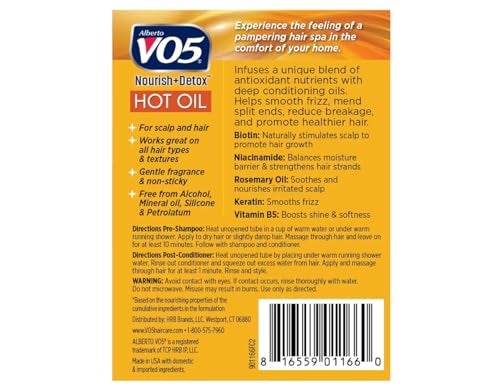 Alberto VO5 VO5 HOT OIL 2PK MOISTUR - Image 2