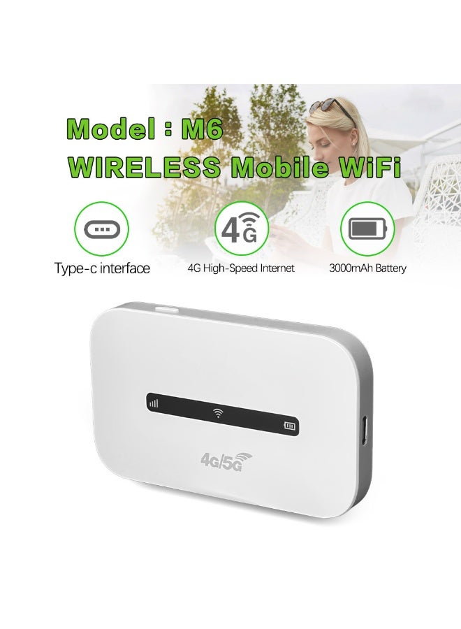 general 4G mobile WiFi router 150Mbps high-speed portable Asian travel USB-powered WiFi modem with SIM card slot, up to 10 devices can be shared - Image 2